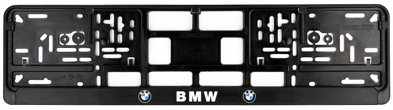 Bmw european license plate holder