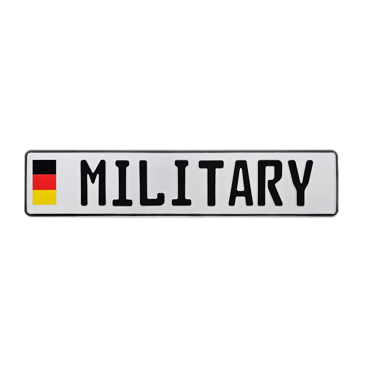 german Military european plate 