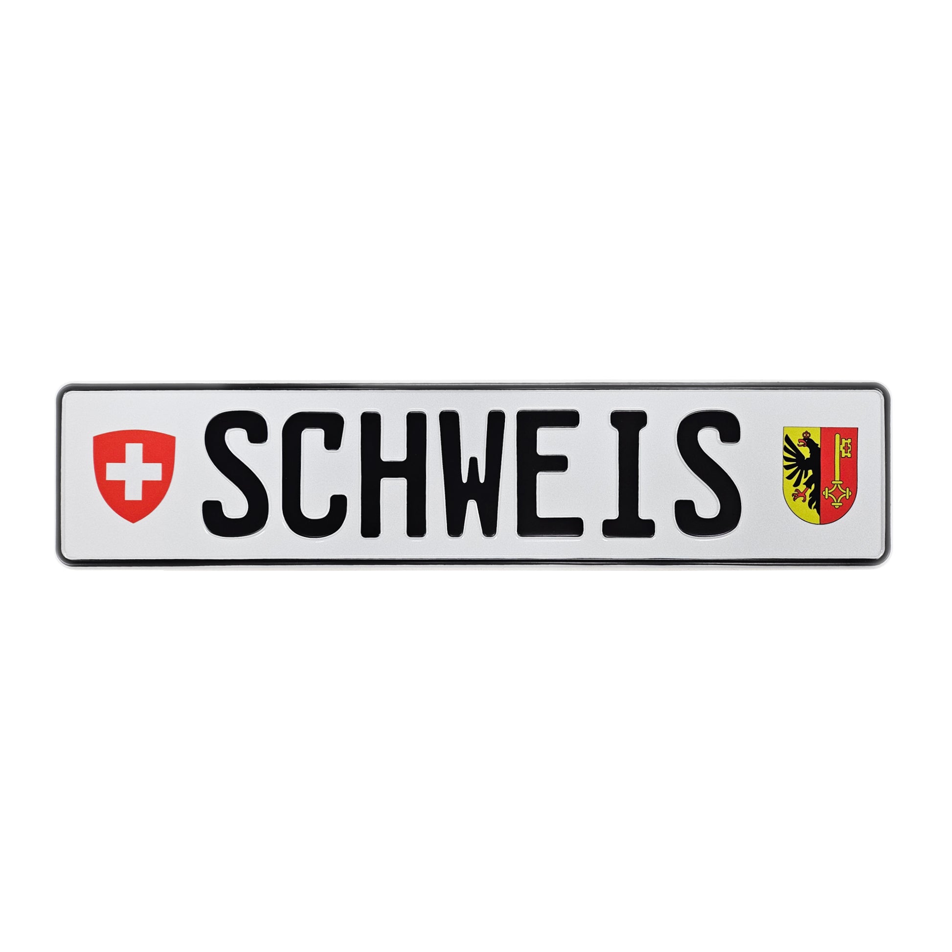 Switzerland License Plate