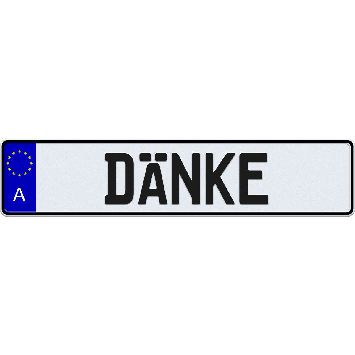 Austria license plate