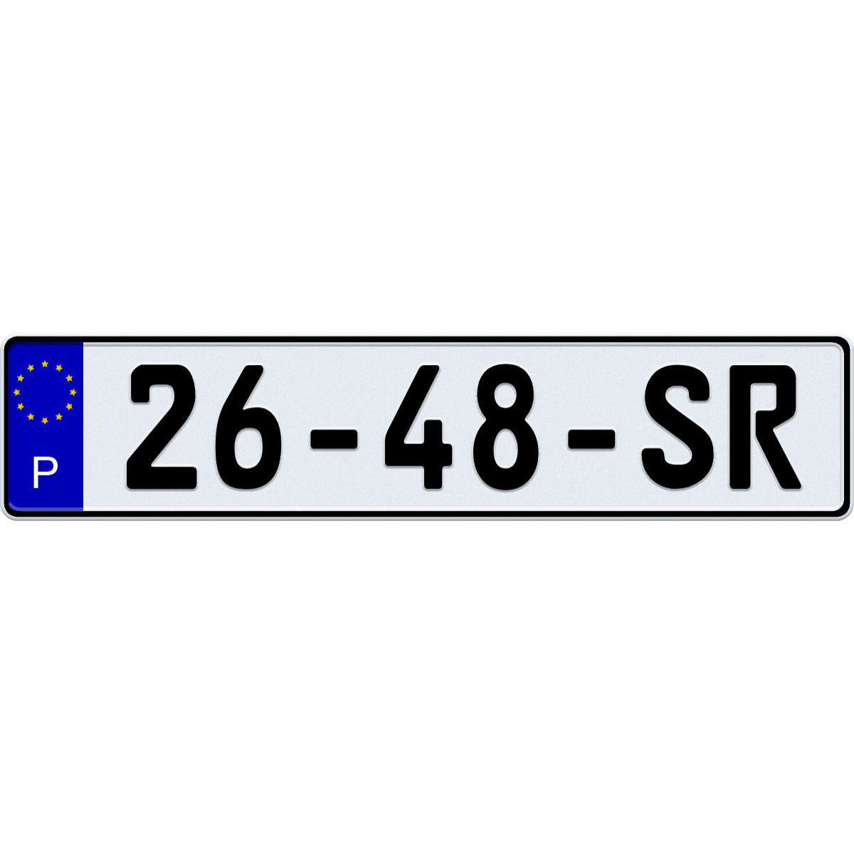 EEC Portugal license plate