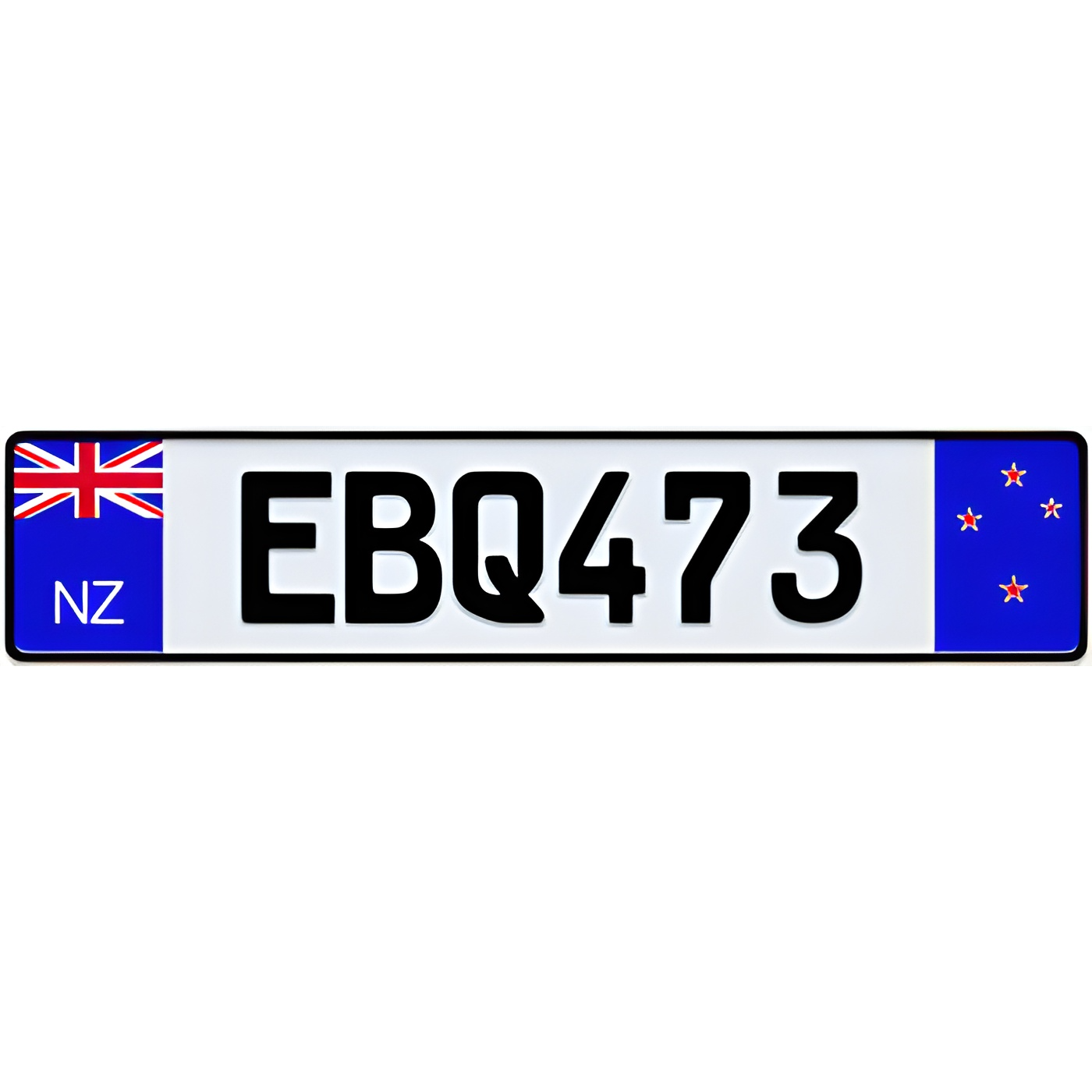 New Zealand European License Plate – CustomEuropeanPlates.com