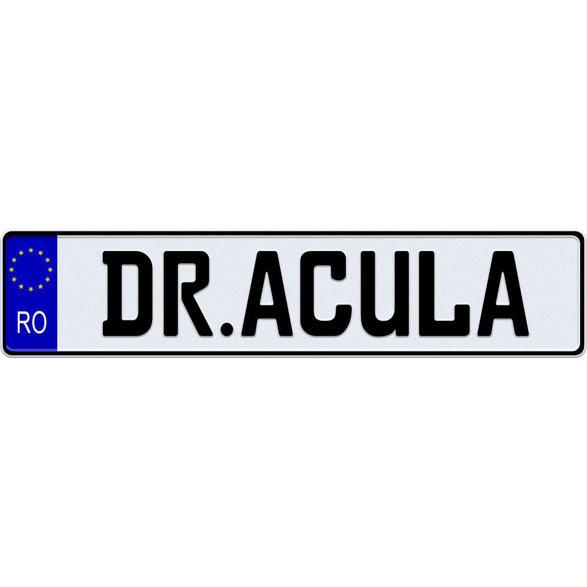 Romania license plate