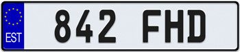 chechnya licence plates